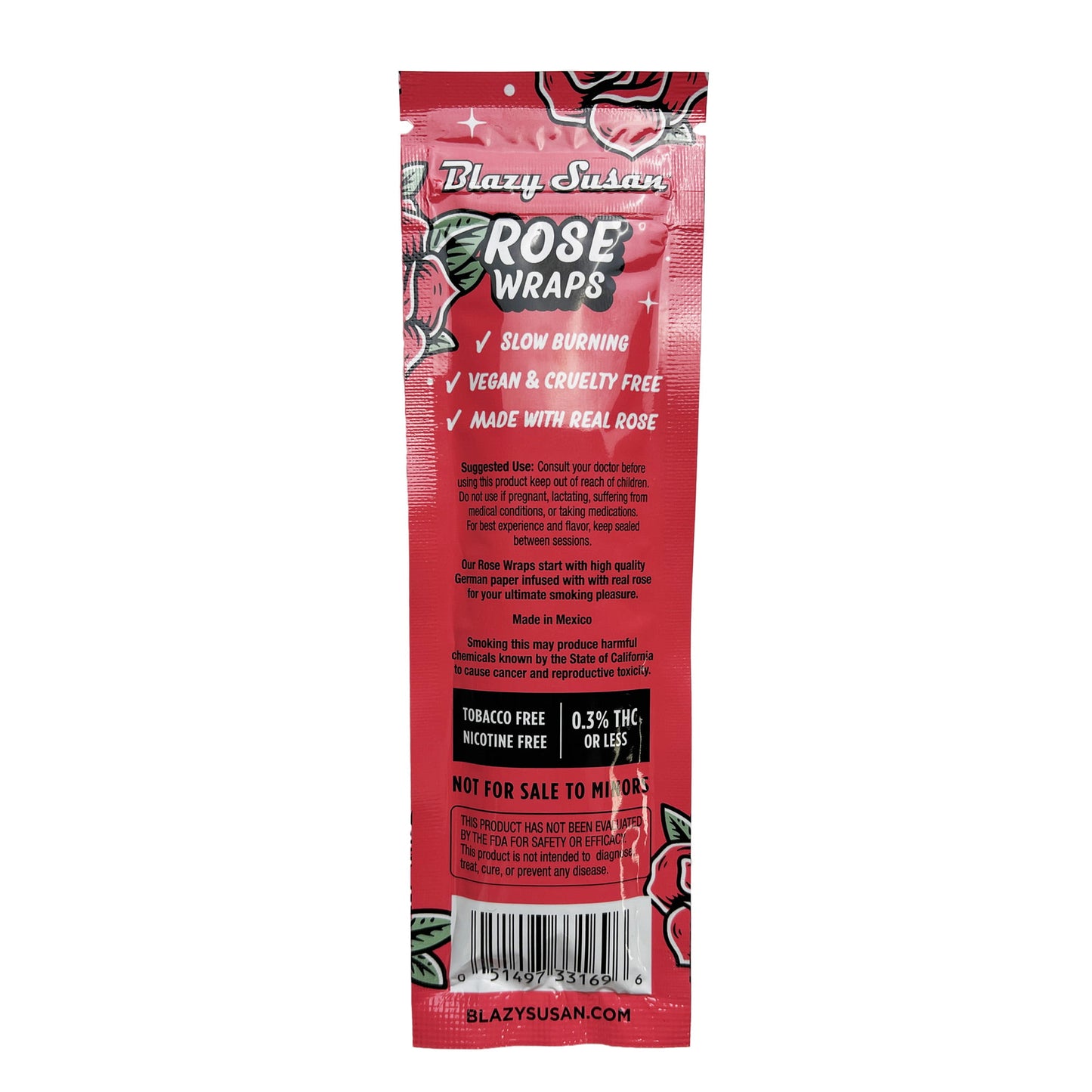 Blunt wrap Blazy Susan sabor rosa