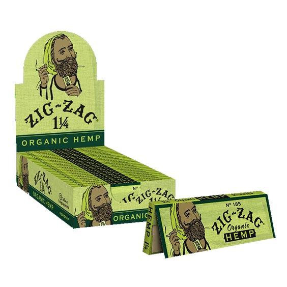 Zig-Zag Papel Para Forjar 1 1/4 Organic Hemp