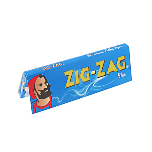 Papel Liar 1 1/4 Zig-Zag Blue